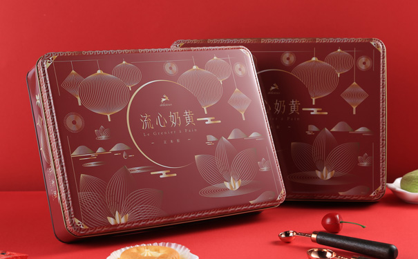 長(cháng)方形月餅鐵盒